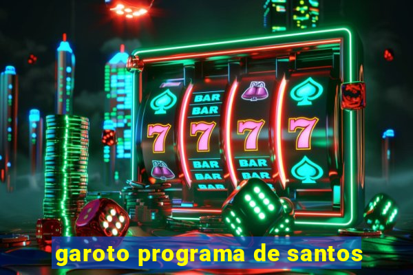 garoto programa de santos